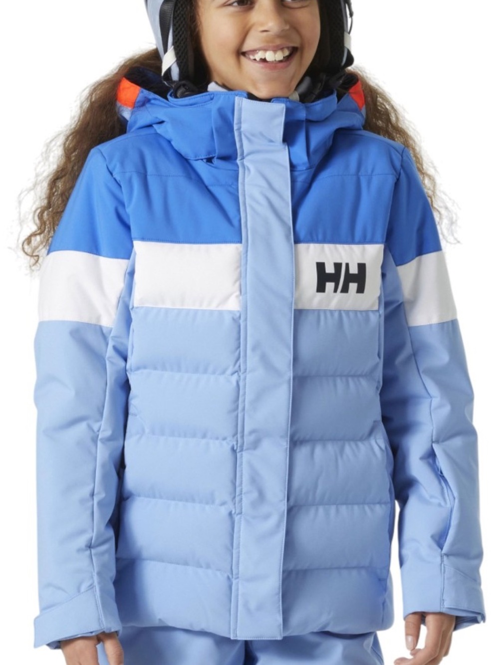Helly Hansen Light Blue Colorblock Puffer Jacket & Matching Pants
